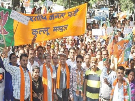 agitation against congress
